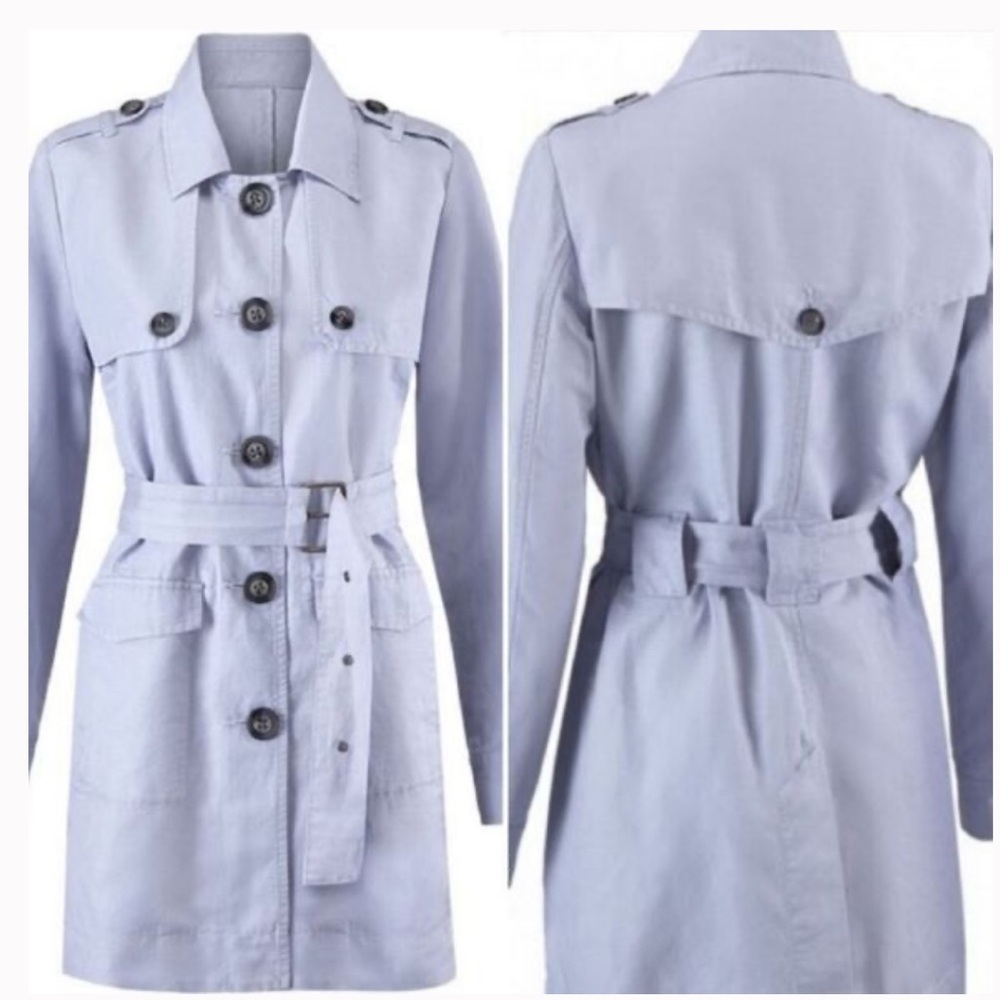 CAbi Tanner Trench Coat Jacket- size S - Picture 2 of 10